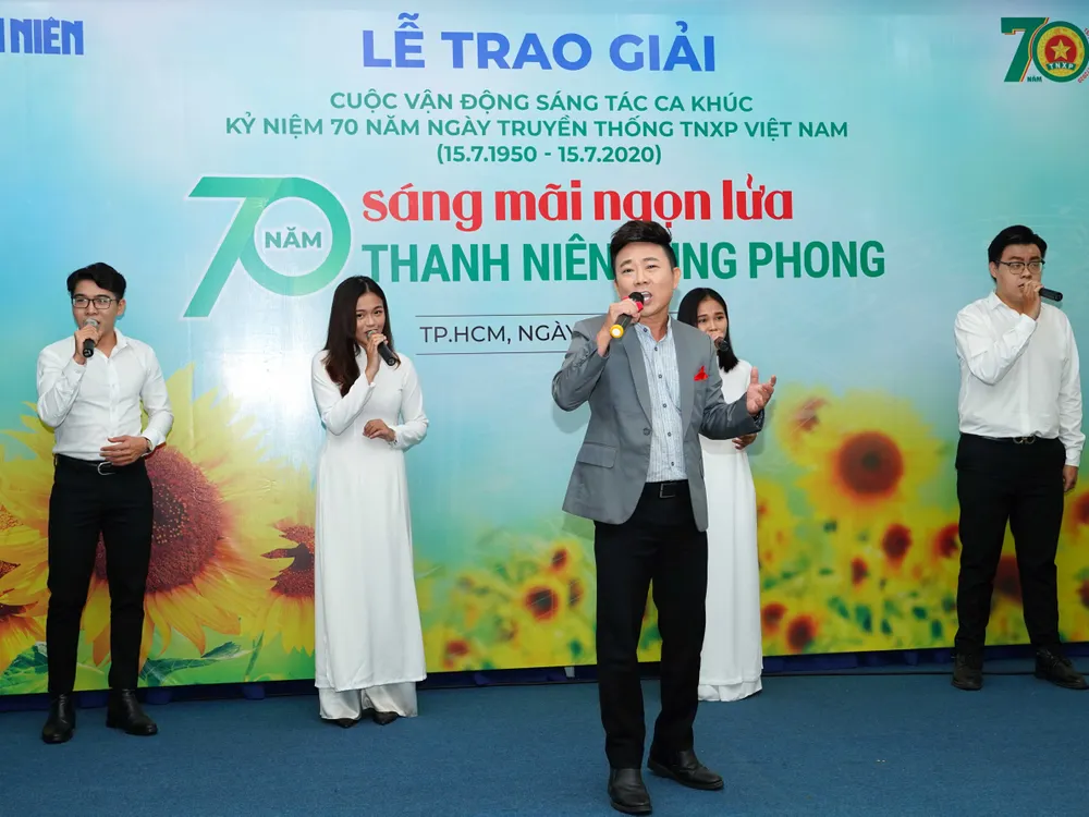8 tác phẩm đoạt giải Cuộc vận động sáng tác ca khúc kỷ niệm 70 năm ngày truyền thống lực lượng TNXP Việt Nam ảnh 5