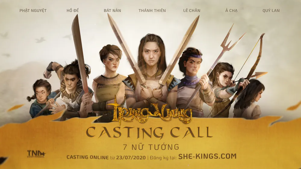 Phim về Hai Bà Trưng tuyển chọn diễn viên quy mô lớn ảnh 2