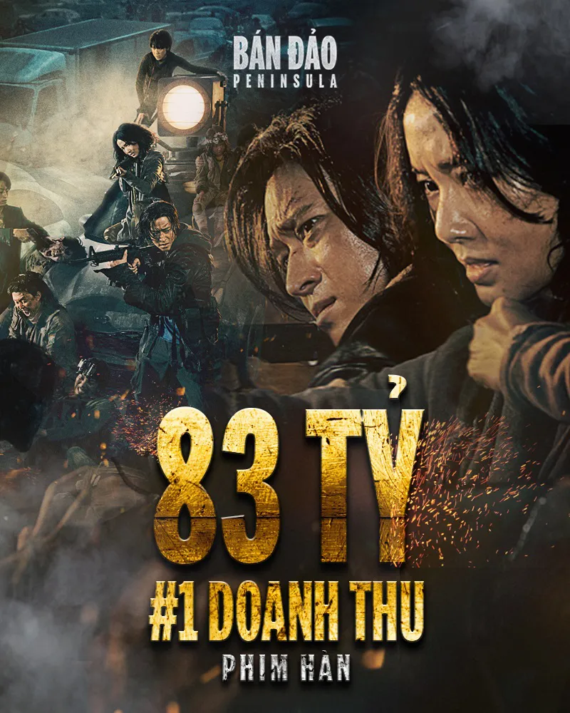 Thu 83 tỷ, Train to Busan 2 lập kỷ lục doanh thu phim Hàn tại Việt Nam ảnh 1
