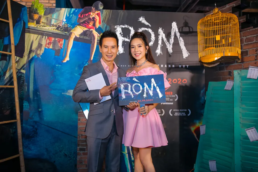 Mỹ Tâm, Trấn Thành, Karik, Wowy xuất hiện tại lễ ra mắt phim "Ròm" ảnh 4