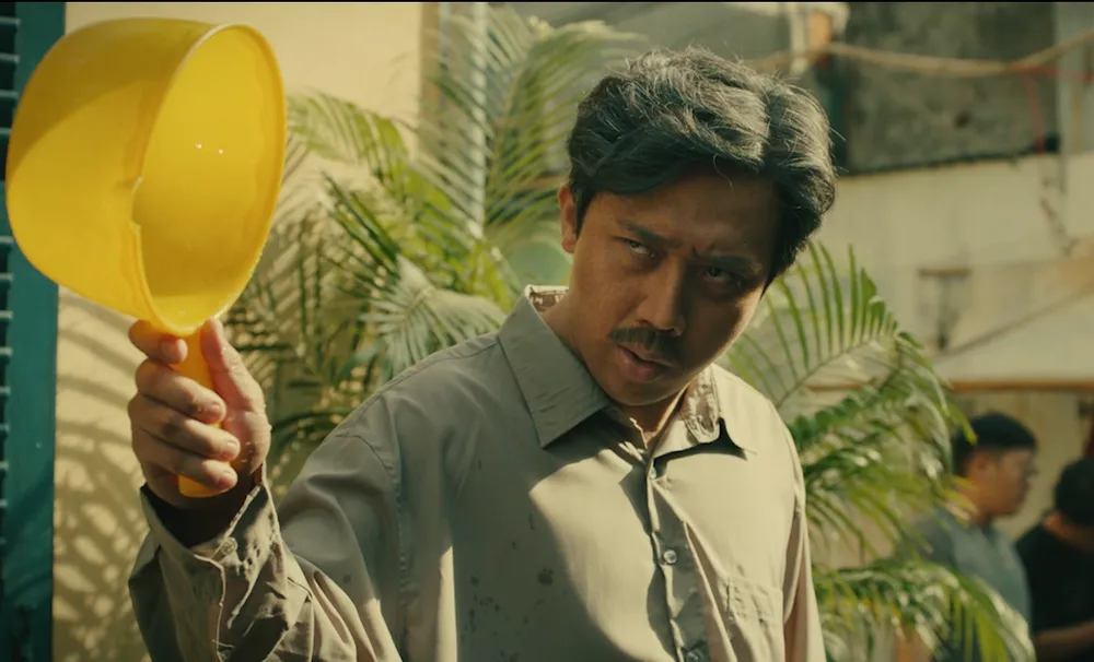 Trấn Thành tiết lộ những hình ảnh đầu tiên phim Tết “Bố già” ảnh 1