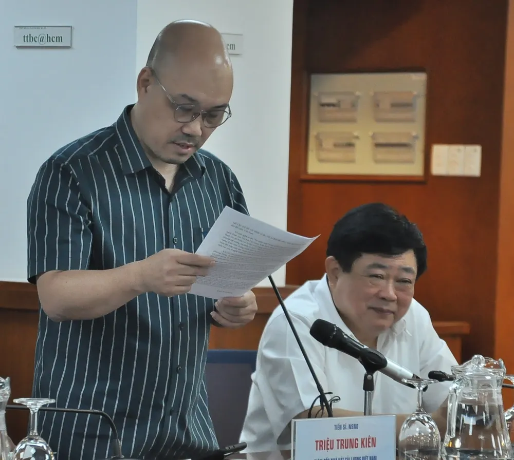 Vở sân khấu “Nợ nước non” đến với khán giả TPHCM ảnh 1