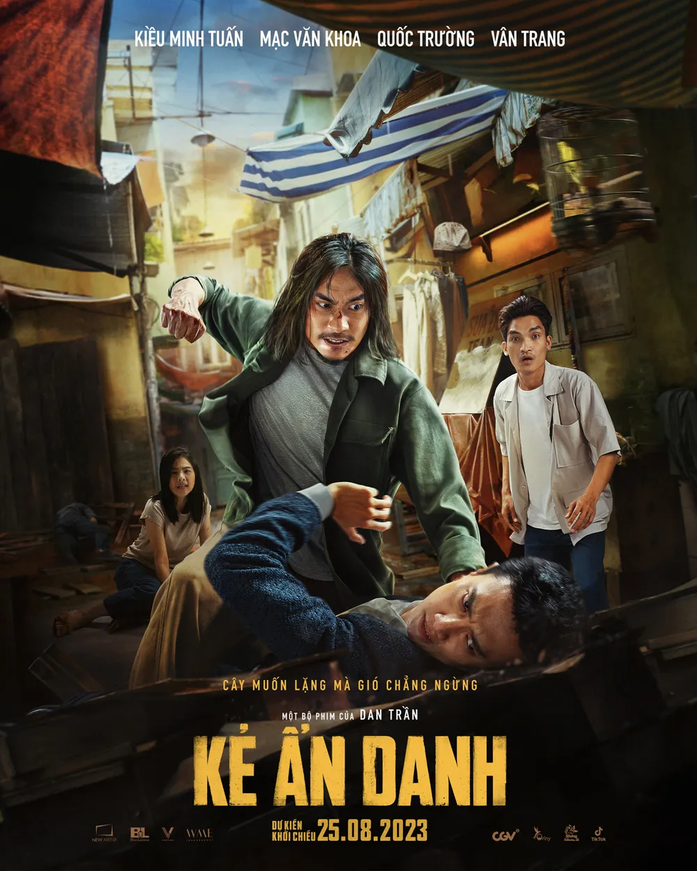 Teaser poster Kẻ ẩn danh đầy căng thẳng