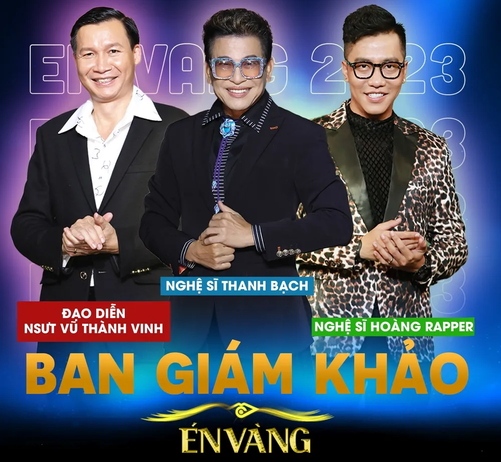 Ba giám khảo chính thức của cuộc thi năm nay