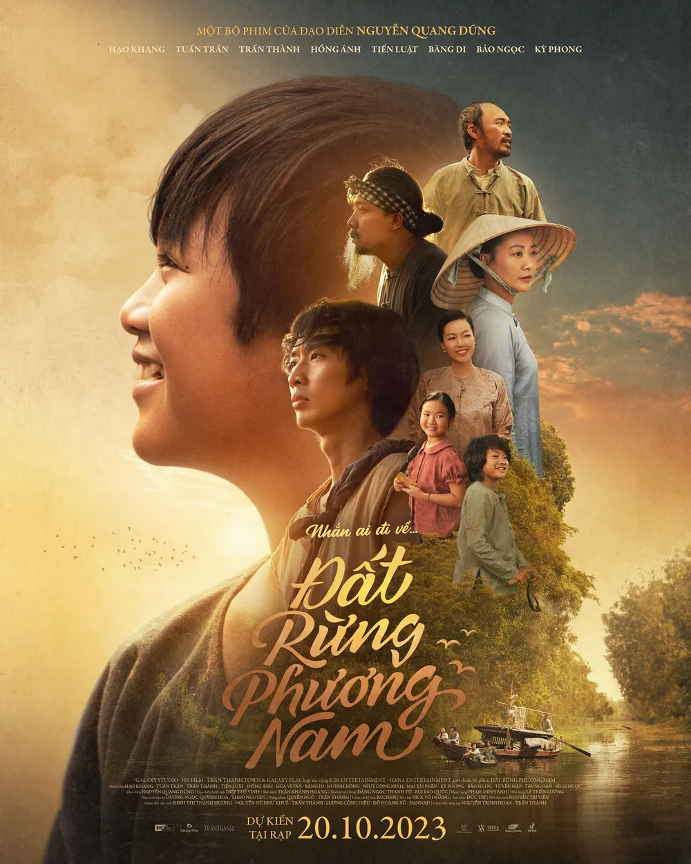 Poster chính thức phim Đất rừng phương Nam Poster chính thức phim Đất rừng phương Nam