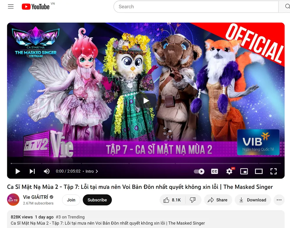 Mỗi tập phát sóng của Ca sĩ mặt nạ nhận được rất nhiều sự quan tâm của khán giả