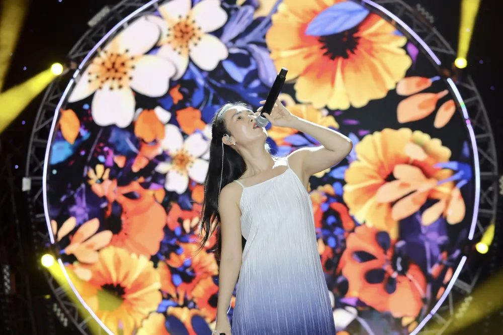 Ca sĩ Võ Hạ Trâm. Ảnh: DŨNG PHƯƠNG