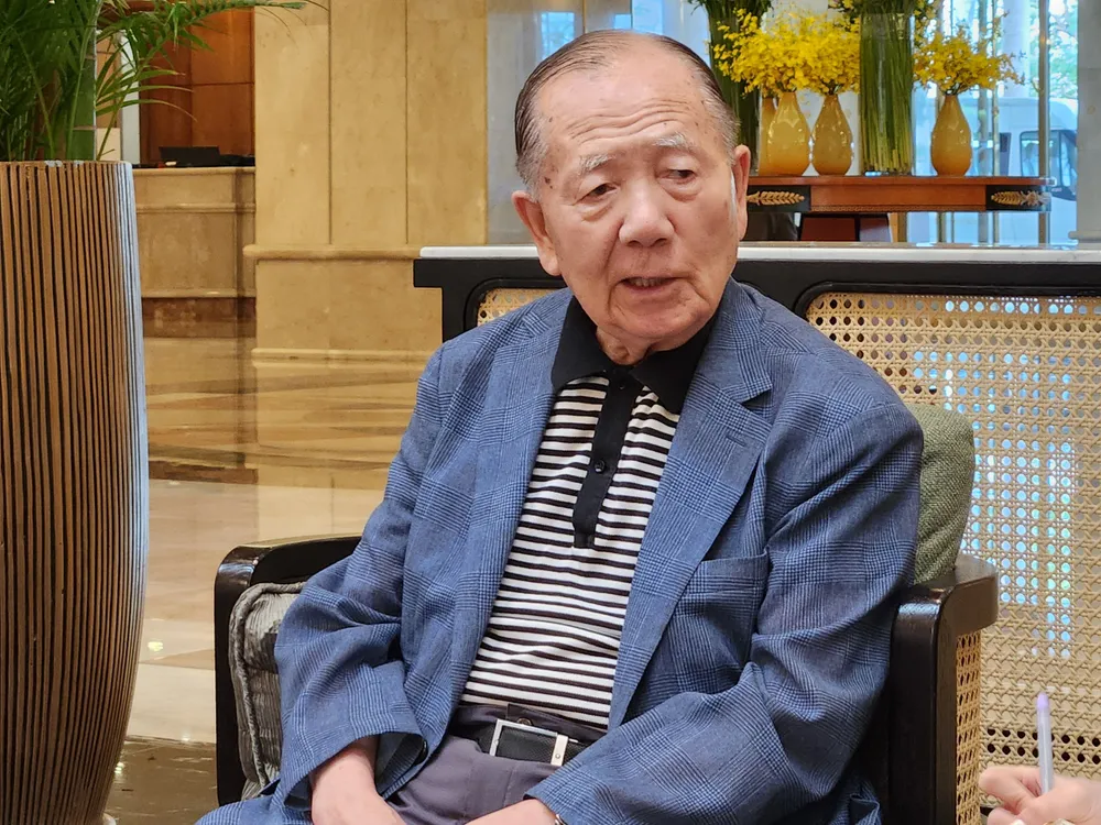 Ông Kim Dong-ho, Chủ tịch danh dự HIFF 2024. Ảnh: VĂN TUẤN