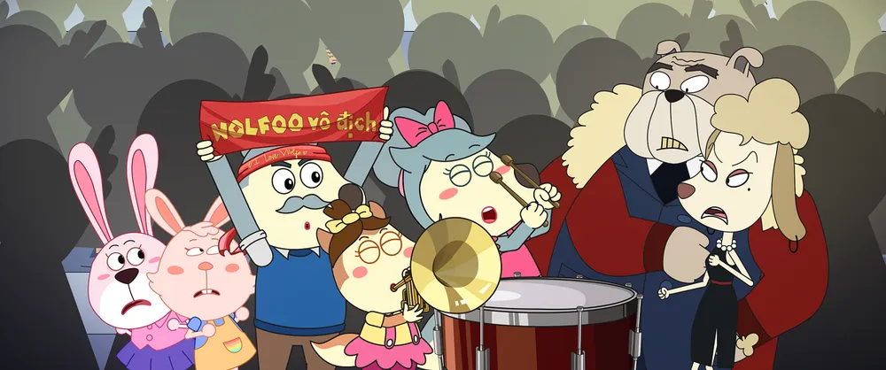 Sói “siêu quậy” Wolfoo trở lại màn ảnh rộng