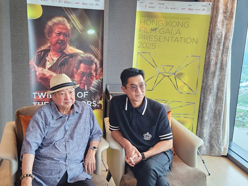 Cổ Thiên Lạc và Hồng Kim Bảo mong có cơ hội làm phim ở Việt Nam