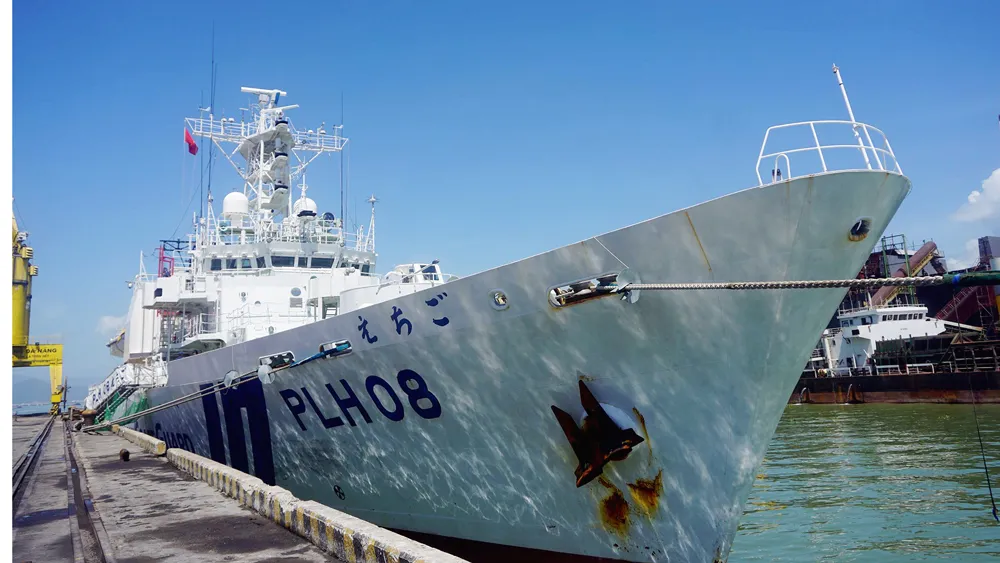 Tàu Echigo của lực lượng phòng vệ bờ biển Nhật Bản