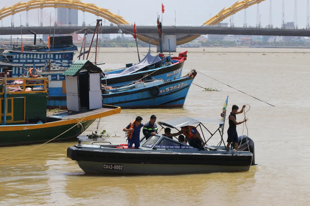 Một người đi câu mất tích trên sông Hàn  ảnh 1