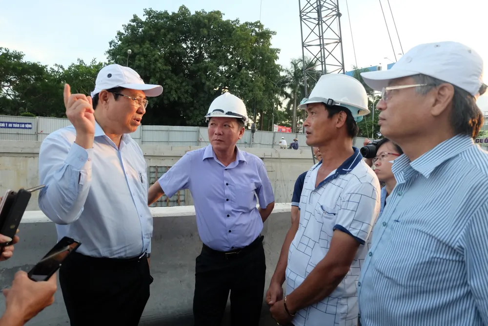 Hầm chui phục vụ APEC chậm tiến độ nghiêm trọng  ảnh 2