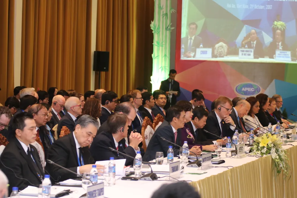 Hội nghị Bộ trưởng Tài chính APEC 2017: Thảo luận về tăng trưởng kinh tế, hợp tác tài chính  ảnh 6