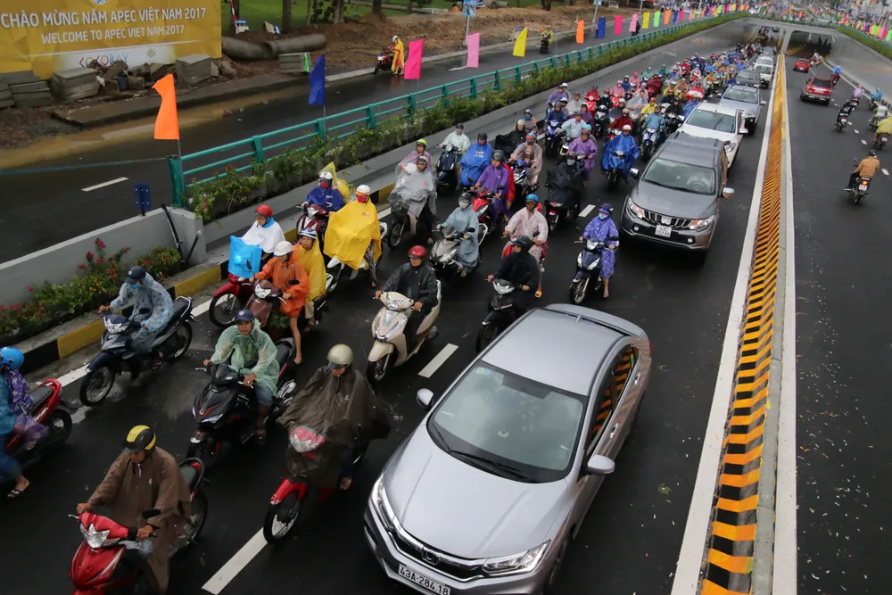 Đà Nẵng thông xe kỹ thuật hầm chui Điện Biên Phủ - Nguyễn Tri Phương  ảnh 3