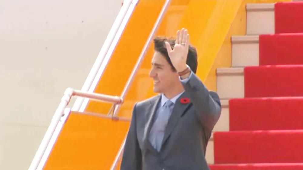 VIDEO: Thủ tướng Canada Justin Trudeau đến Đà Nẵng dự APEC  ảnh 2