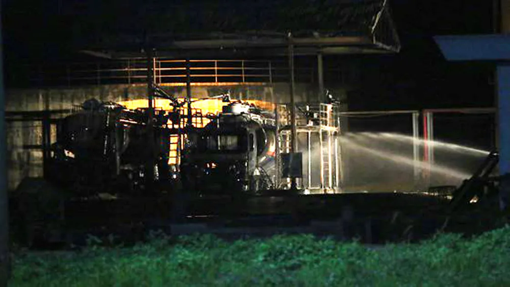 Điều tra nguyên nhân cháy xe bồn tại nhà máy Ethanol Đại Tân  ảnh 1