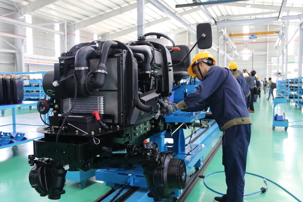 Quảng Nam đưa vào hoạt động nhà máy sản xuất máy nông nghiệp lớn và hiện đại nhất nước  ảnh 6