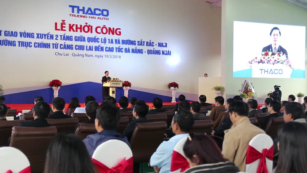 Khởi công nút giao vòng xuyến hai tầng 600 tỷ đồng giữa Quốc lộ 1A và đường sắt Bắc - Nam ảnh 4
