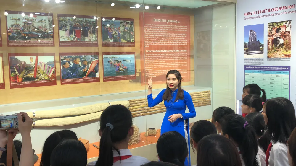 Nhà trưng bày Hoàng Sa - Công trình lịch sử đặc biệt  ảnh 5