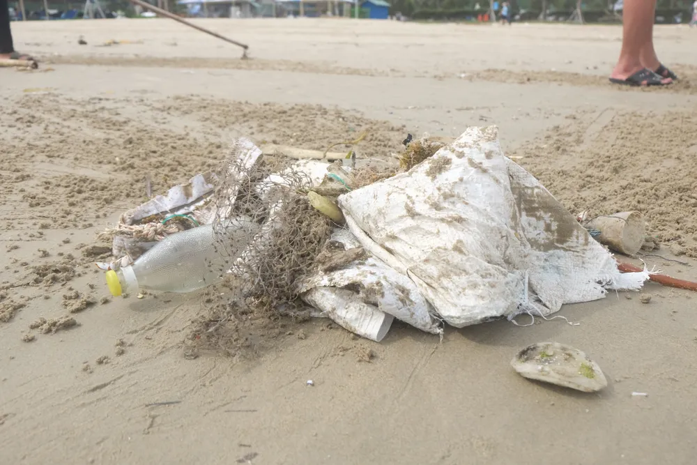 Đà Nẵng: Ra quân dọn sạch các bãi biển du lịch sau mưa lớn ảnh 3