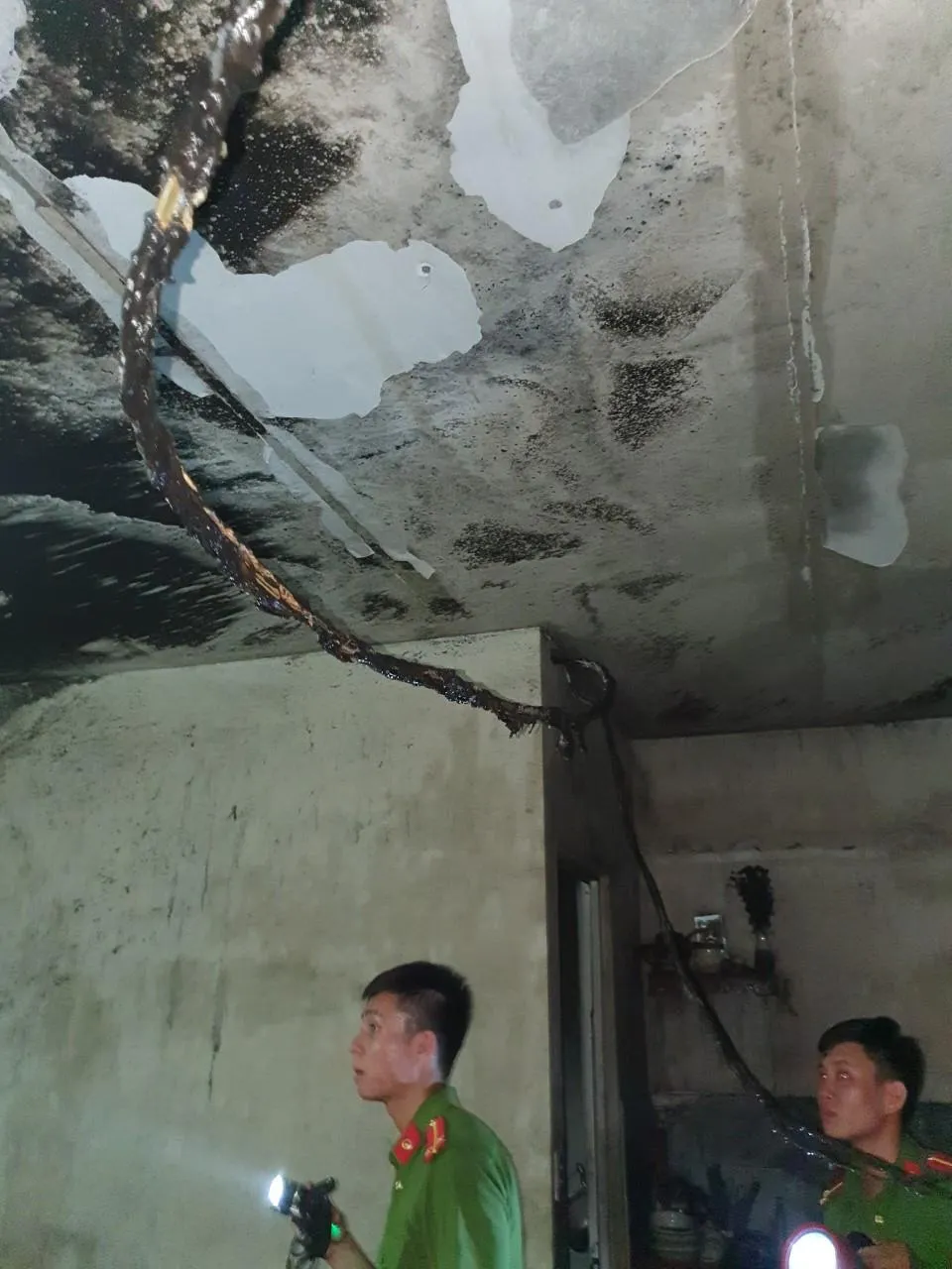 Thắp hương cúng rằm làm cháy căn hộ chung cư trên tầng 11 ảnh 3