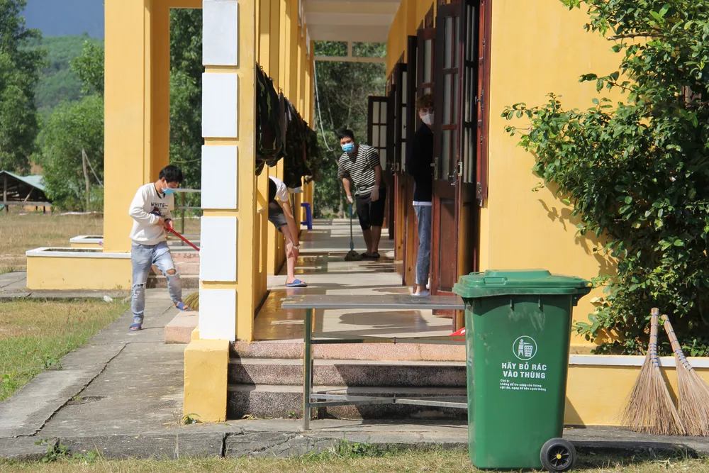 Cận cảnh nơi cách ly của 69 người về từ Daegu tại Đà Nẵng ảnh 7