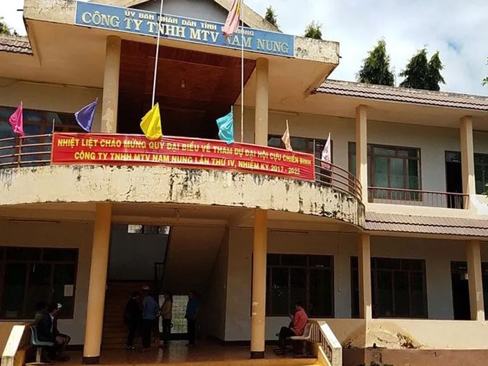 Trụ sở Công ty Nam Nung. Ảnh HỮU LONG