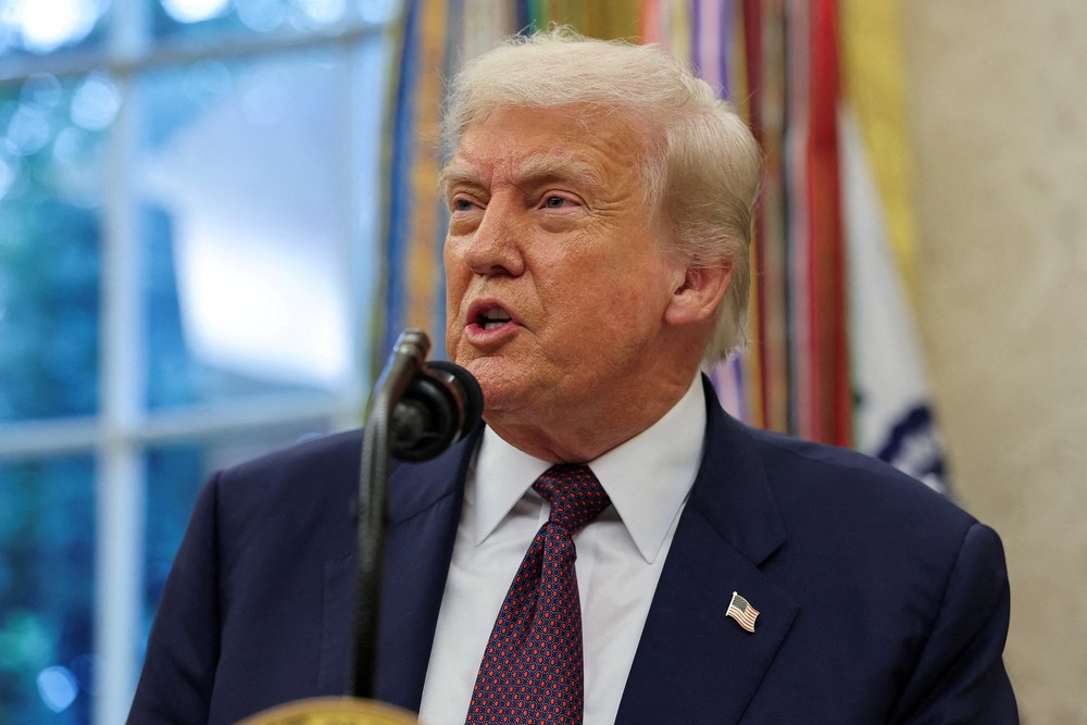 美国总统特朗普。