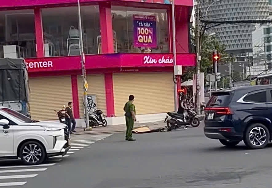 交通事故现场。