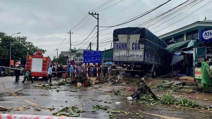 交通事故现场。