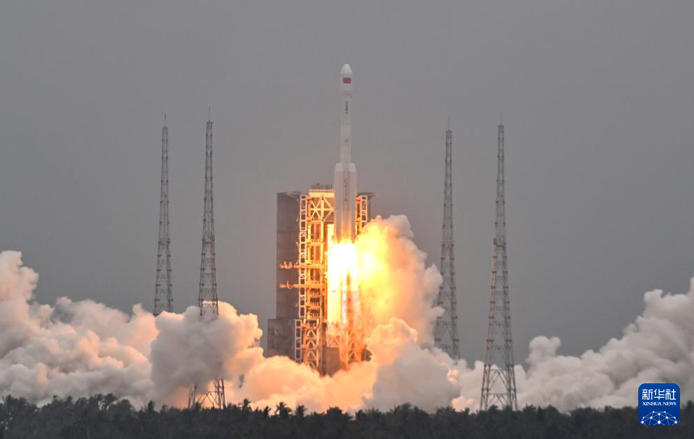 中国成功发射遥感四十六号卫星（图：郭程）。