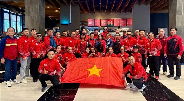 越南健美队在世锦赛上斩获三项亚军。
