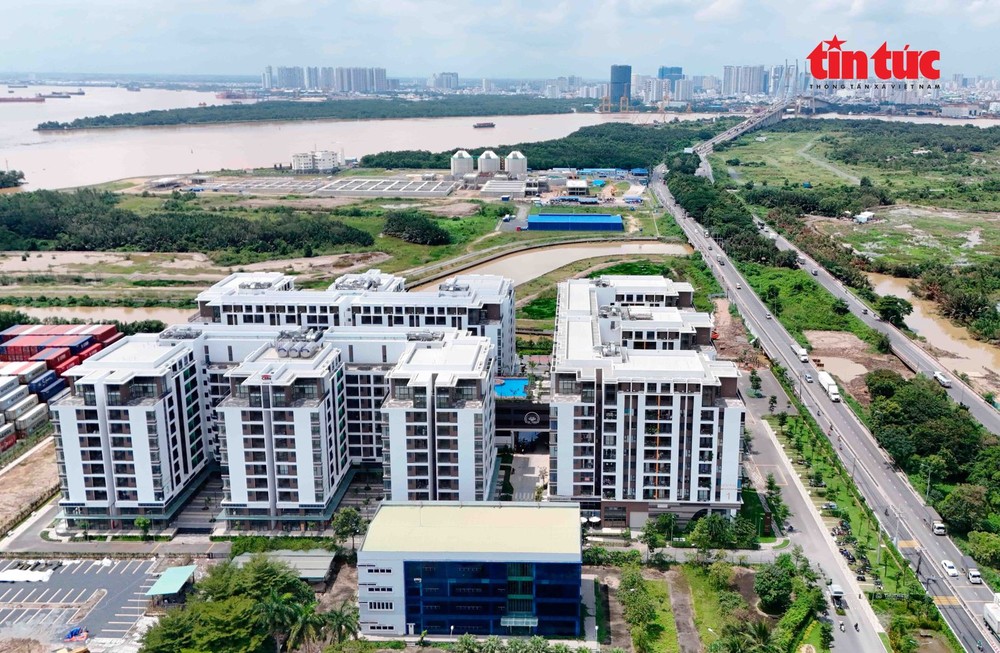 位于胡志明市桔莱坊的一个社会住房项目。