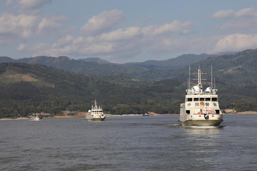 第160次中老缅泰湄公河联合巡逻执法行动启动。