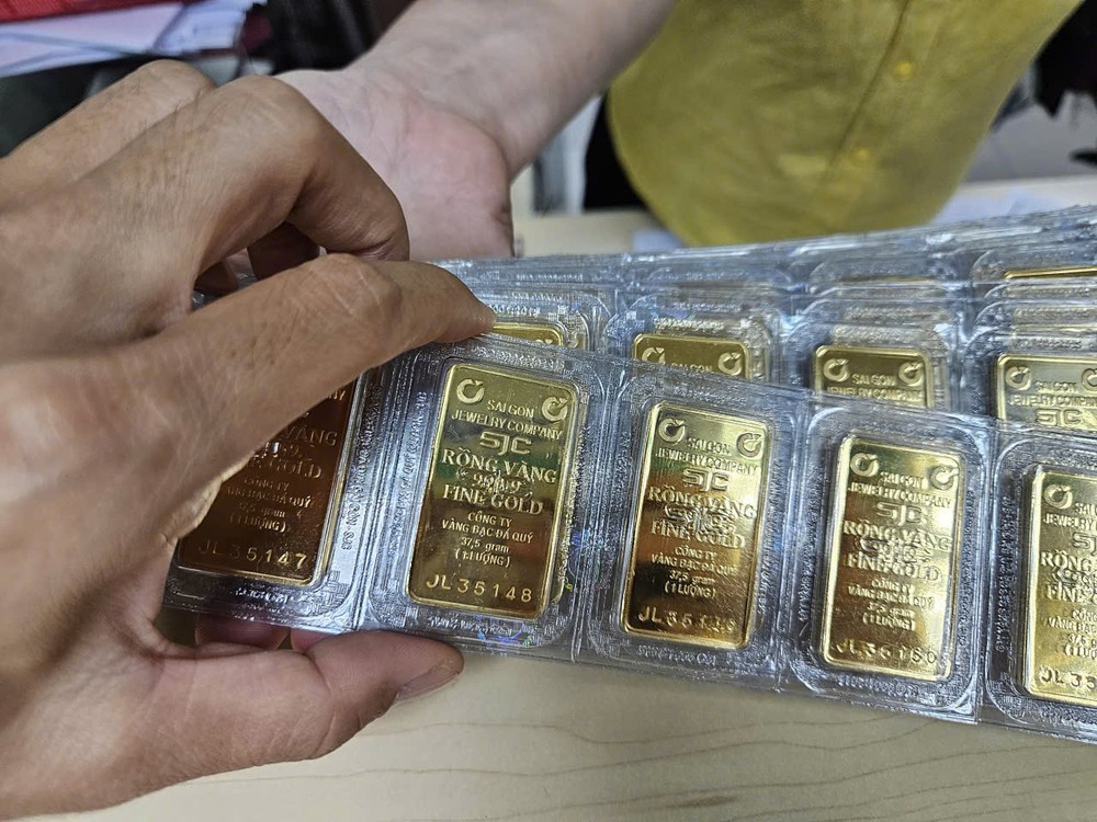 SJC金片价格正处于5周以来的最低点。