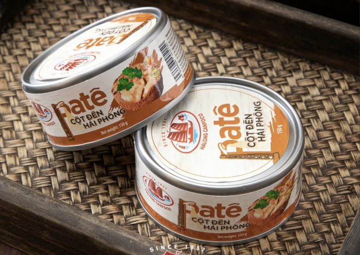 “灯柱”肉酱曾是下龙罐头食品股份公司的畅销产品之一。图：公司脸书 