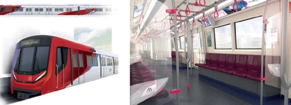 地铁2号线设计图。