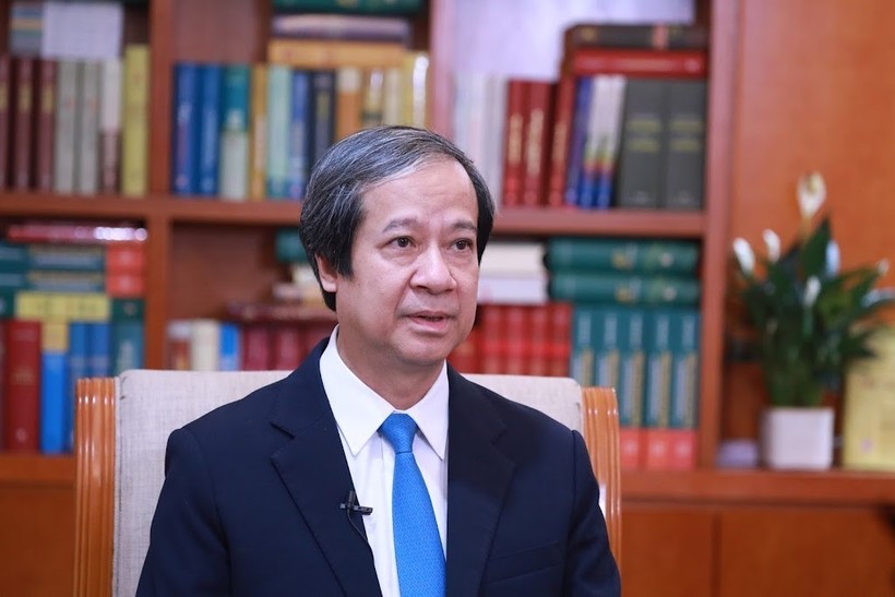 越南教育与培训部长阮金山。图：越通社