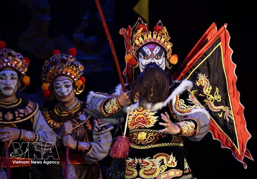 从剧是越南具有悠久历史的传统戏剧艺。图：越通社