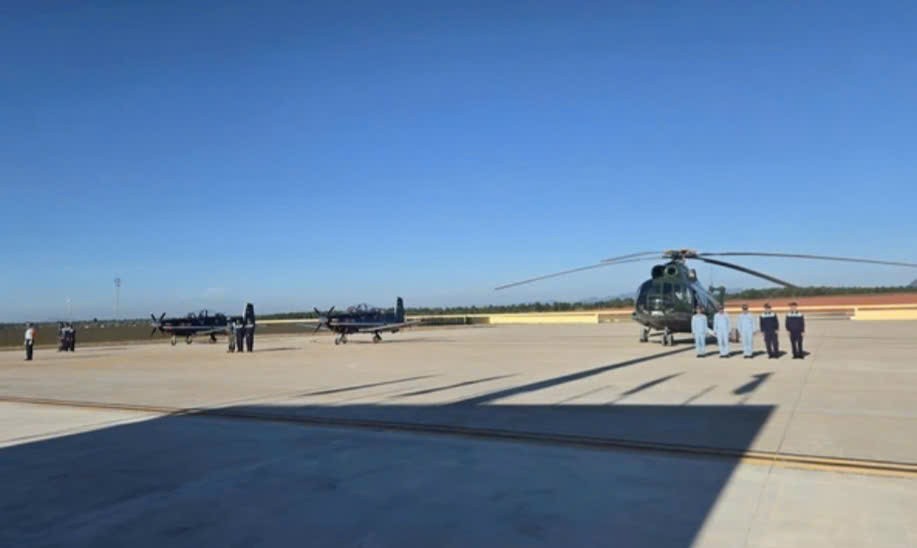 藩切机场现有的军用跑道被建议采用特殊机制，以便与民航项目共享。