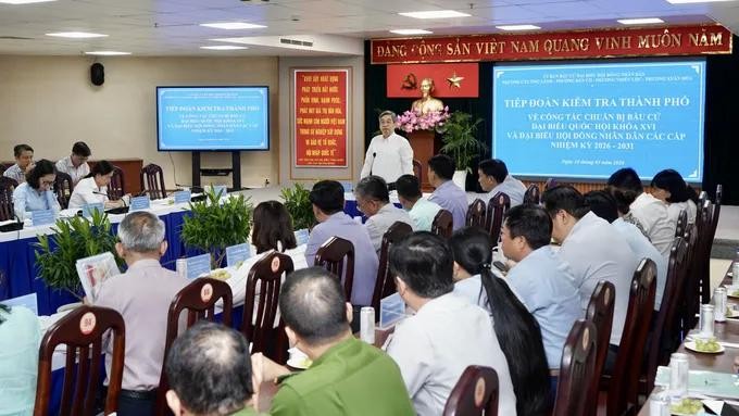 1号检查监察团与春和、棋盘、饶禄及翁领桥坊举行工作会议。