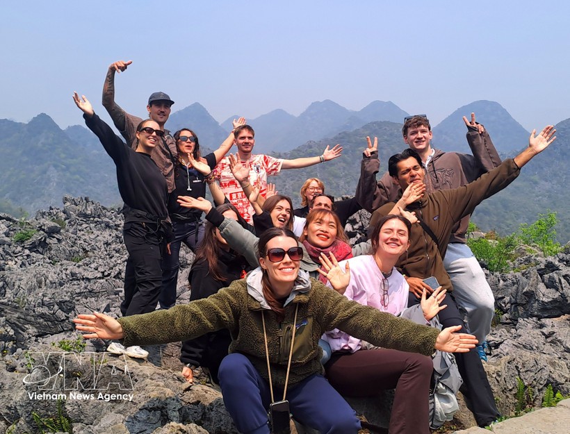 河江吸引大量国际游客到访。图：越通社