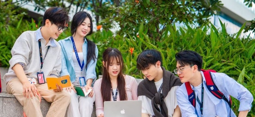 文郎大学的学生。图：文郎大学