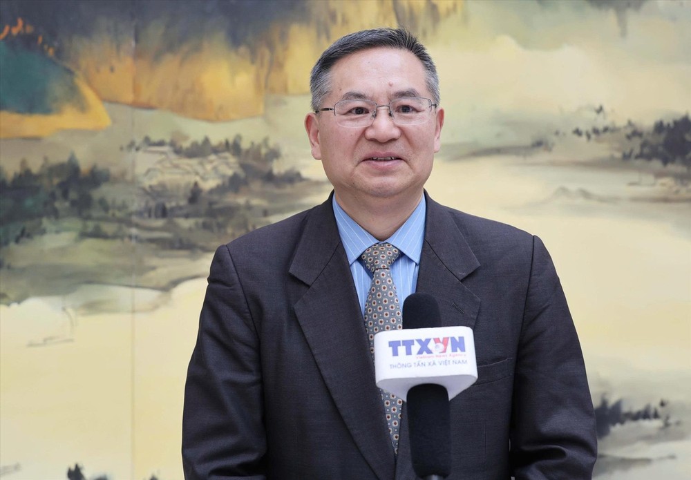 中国浙江工业大学区域国别研究院执行院长、越南研究中心主任成汉平教授、博士。图：越通社