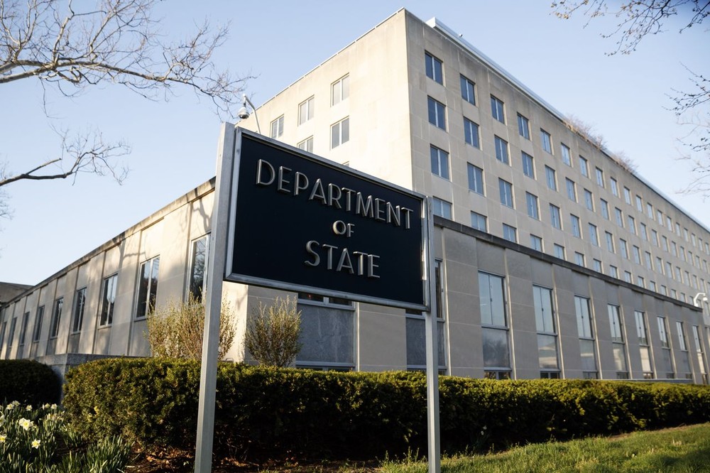 美国国务院。