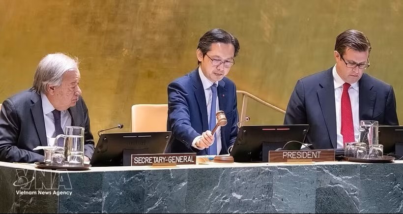 越南主持《不扩散核武器条约》缔约方第11次审议大会。图：越通社