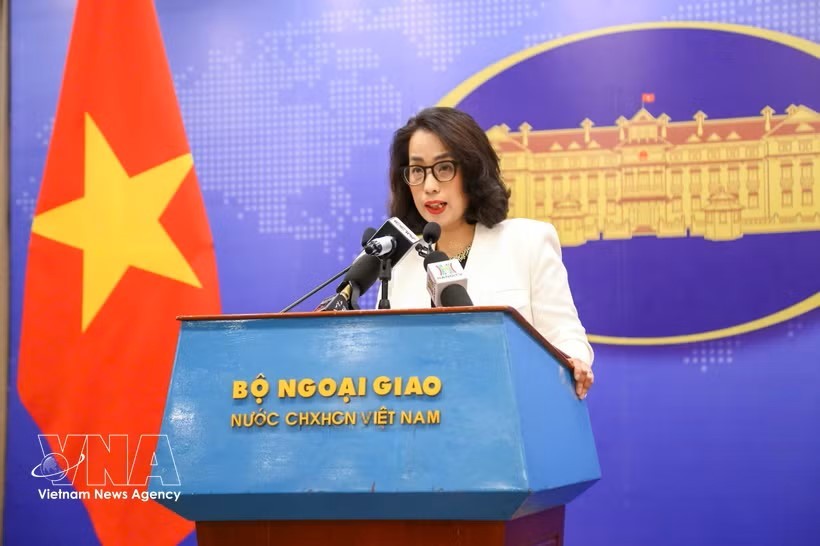越南外交部发言人范秋姮。图：越通社