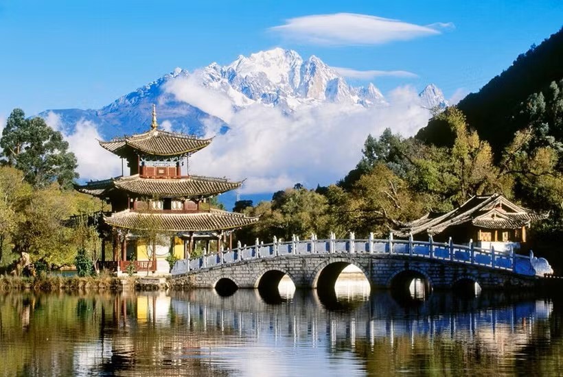 丽江古城正成为深受越南游客欢迎的热门旅游目的地。图：互联网