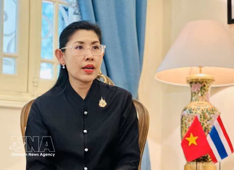 泰国驻越大使乌拉萨蒂·斯里菲罗玛亚。图：越通社